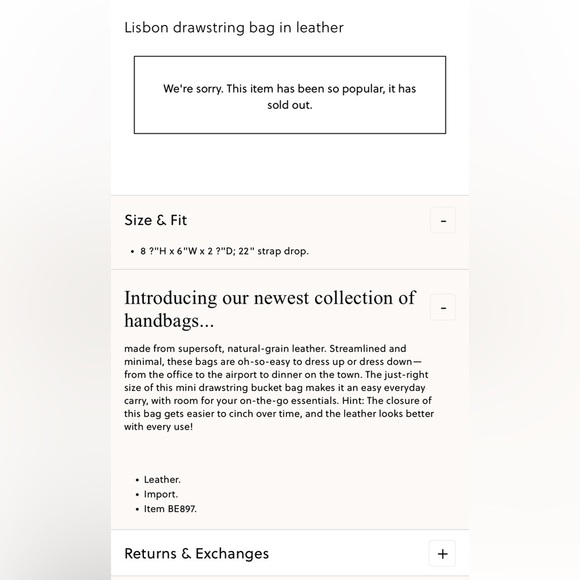 J.Crew NWT London Crossbody, leather, mini purse, pink - Picture 10 of 10